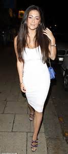 Casey Batchelor Isteps Out Wearing Demure White Dress Daily Mail Online