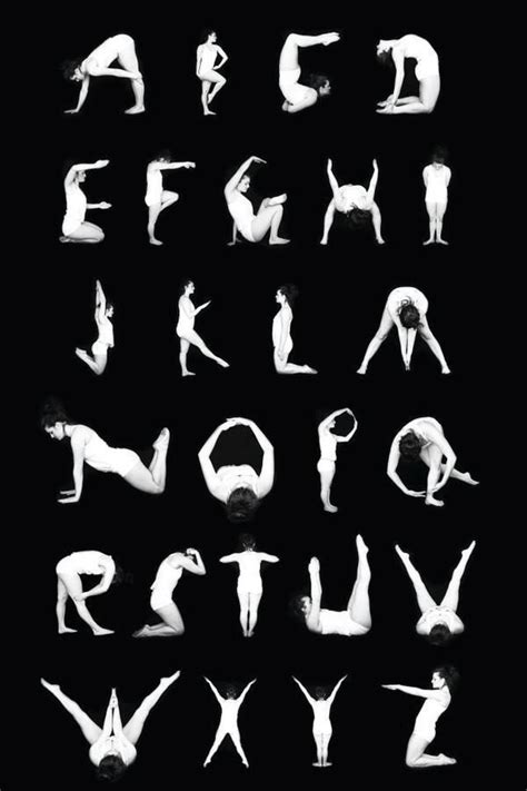 Wellness retreats offer a break from everyday life. Human body lettering. The experience of the dancer/gymnast ...