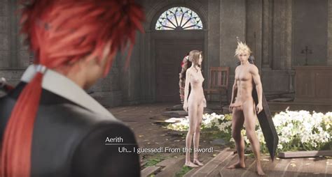 Final Fantasy Vii Remake Aerith Nude Mod Wonderfully Petite Nude Mods