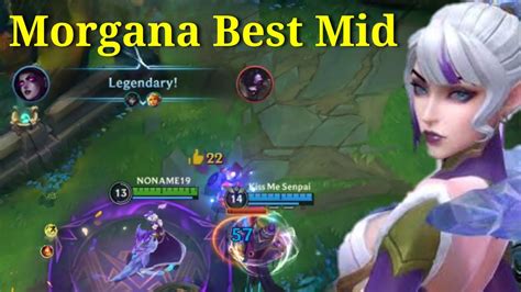 Morgana The Best Mid Lane Tier S Patch 41b Gameplay Morgana League
