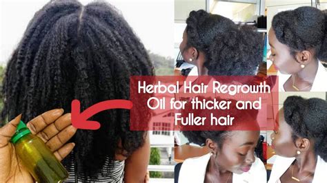 Use This Herbal Oil To Grow Thicker And Fuller Hair Growth