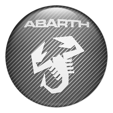 Fiat Abarth Logo Domed Sticker All Sizes Silicon Emblems For Etsy