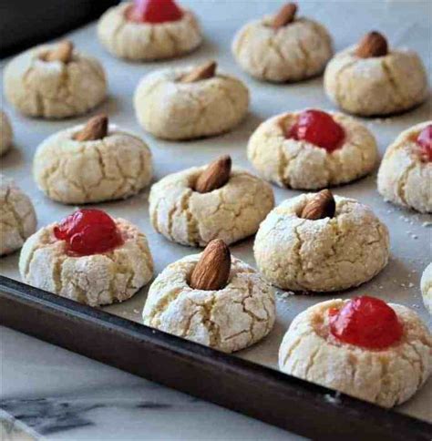 Slowly add flour until all ingredients are mixed together. Chewy Amaretti (Italian Almond Cookies) - Mangia Bedda