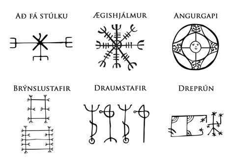 Sacred Chaotic Geometry — Icelandic Magical Staves Are Symbols Credited