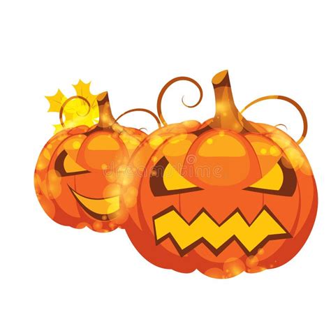 Illustration Halloween Pumpkin Stock Vector Illustration Of