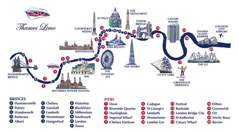 River Thames Anzeigen Thames River Karte England