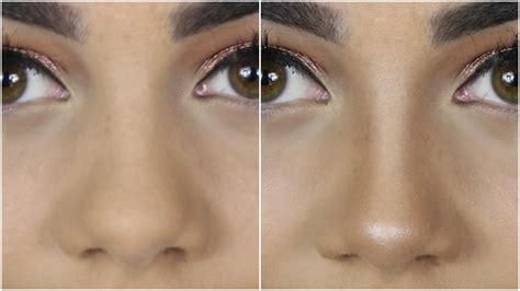 how to contour a bulbous nose with makeup tutor suhu