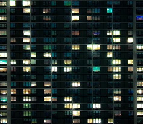 Wallpaper Window City Cityscape Night Architecture