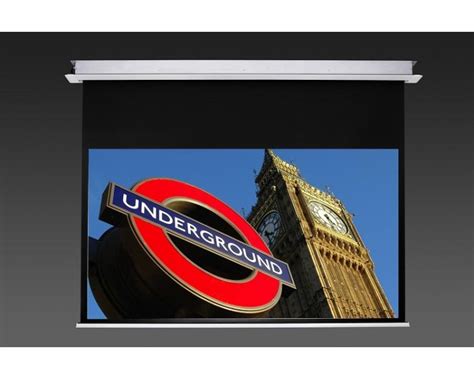 Sapphire Recessed Electric 265 X 166cm Projector Screen 1610