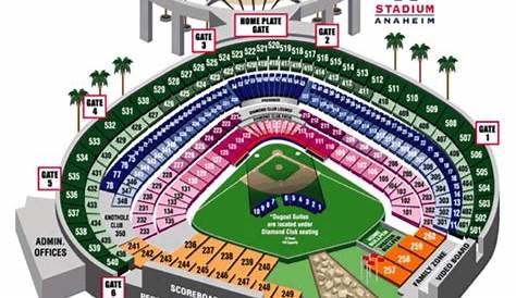 angels stadium seating map | Brokeasshome.com