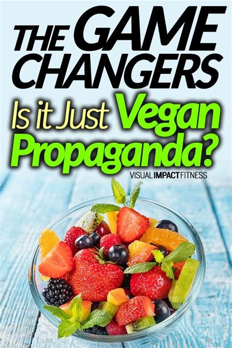 It's crucial to combat the stereotypes and. The Game Changers Movie: Is It Just Vegan Propaganda ...