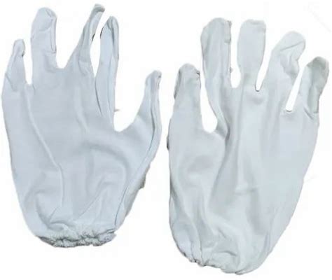 Plain White Cotton Gloves At Rs 15pair In Bengaluru Id 22781050112