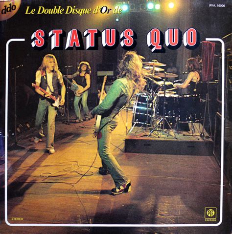 Status Quo Le Double Disque Dor De Status Quo 1977 Vinyl Discogs