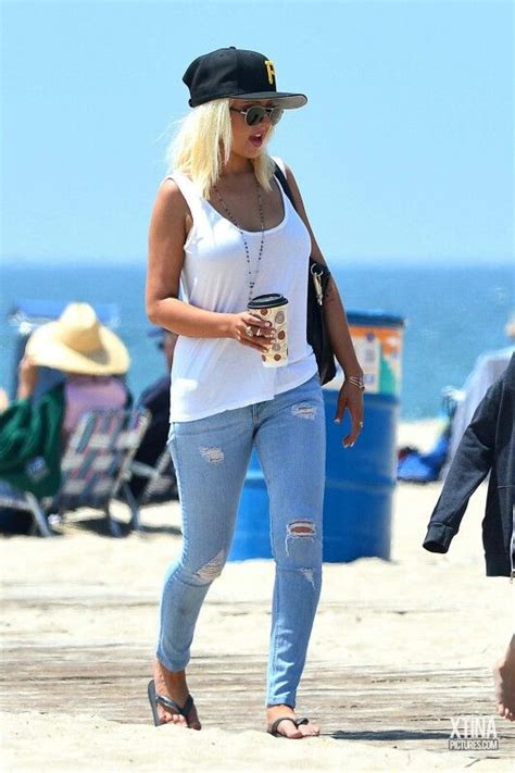 The Beach Christina Aguilera Female Posing Favorite Outfit