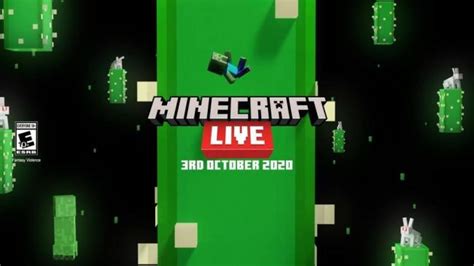 Le Minecraft Live 2020 Aura Lieu Le 3 Octobre Gamewave