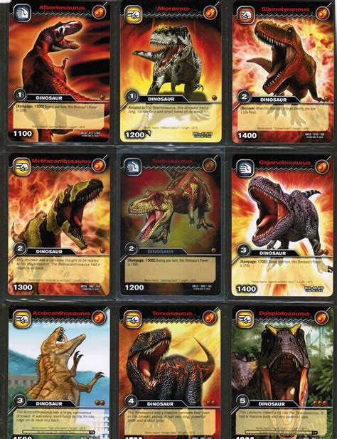 Dinosaur King Cards Printable Printable World Holiday