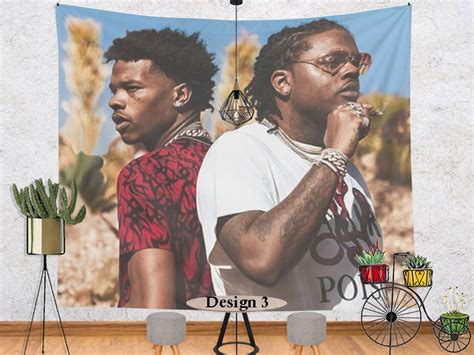 Lil Baby My Turn Deluxe Tapestry Lil Baby And Gunna Wall Etsy