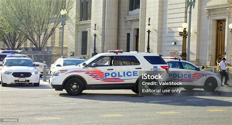 Police Vehicles In Washington Dc Stock Photo Download Image Now