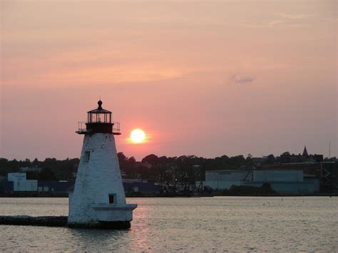 New Bedford Ma Palmers Island Lighthouse Photo Picture Image