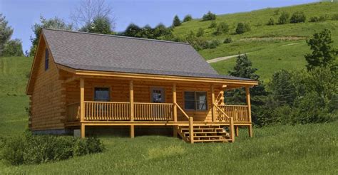 Woodland Shell Log Cabin Costs Only 37000 Looks Great Inside