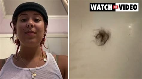 Womans Viral Theory Stranger Living In Home After Finding Hair In Shower Au