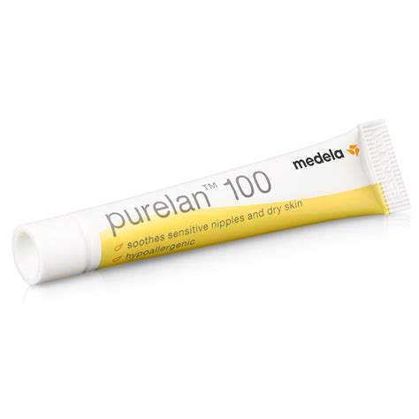 White Herbal Purelan Lanolin Cream For Crack Sore Nipples Packaging