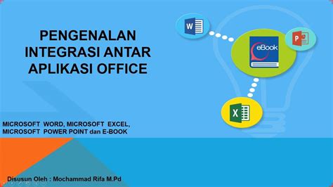 mengenal lebih dalam integrasi antar aplikasi office