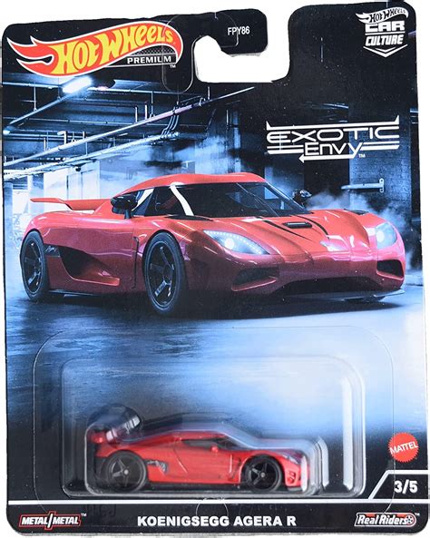 Hot Wheels Koenigsegg Agera R Exotic Envy 35 Amazonca Toys And Games