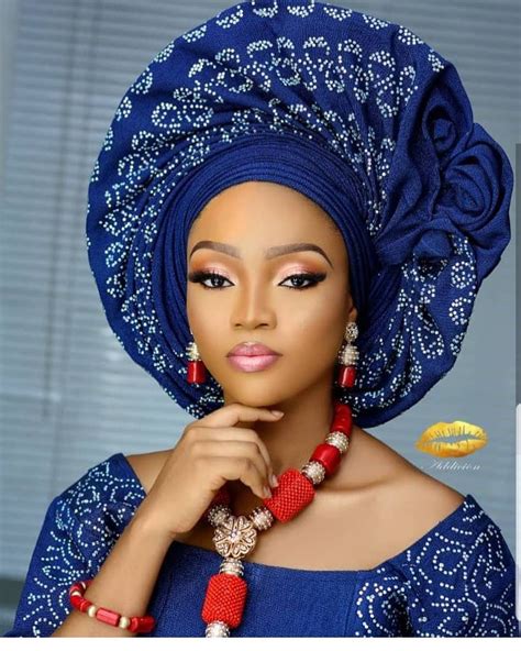 2019 Latest Asoebi Headwraps African Head Dress African Hair Wrap African Fashion Dresses