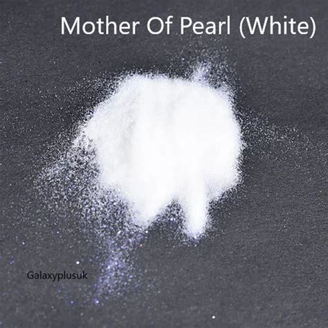 Mother Of Pearl White Paint Mixing Glitter Crystals Additive Etsy Uk