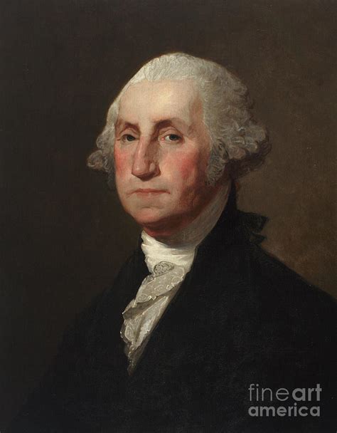 George Washington Painting By Gilbert Stuart