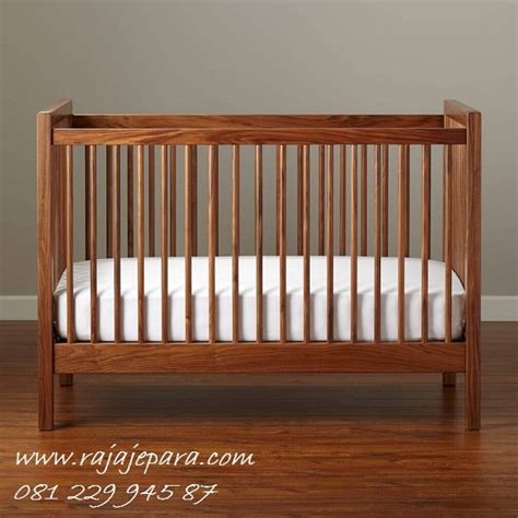 Manfaat ayunan untuk bayi · membuat bayi merasa nyaman. Tempat Tidur Bayi Kayu Jati Minimalis - rajajepara.com