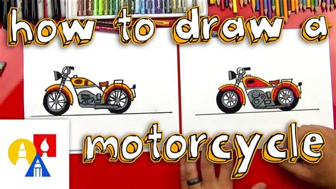 Breathtaking Tips About How To Draw Cartoon Motorcycle Rawwonder