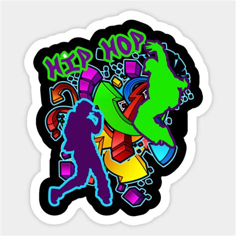 Hip Hop Dance Graffiti Arrows Hip Hop Sticker Teepublic