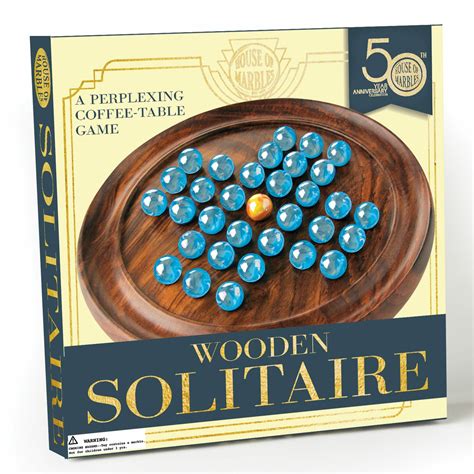 Standard Marble Solitaire House Of Marbles Us
