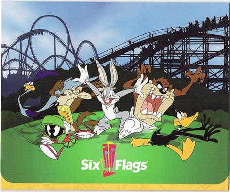 looney tunes characters looney tunes cartoons merrie melodies marvin the martian six flags