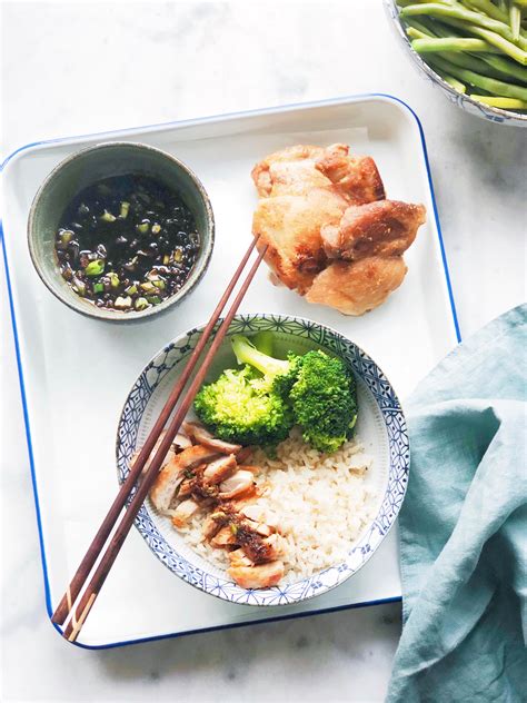 Kippendijen teriyaki krokant gebakken in de pan