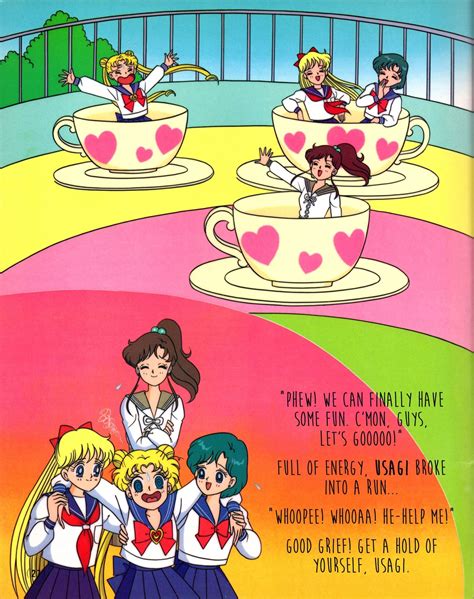 Sailor Moon Official Usagi Have Some Fun Grief I Am Awesome Let It Be Guys Manga Comics