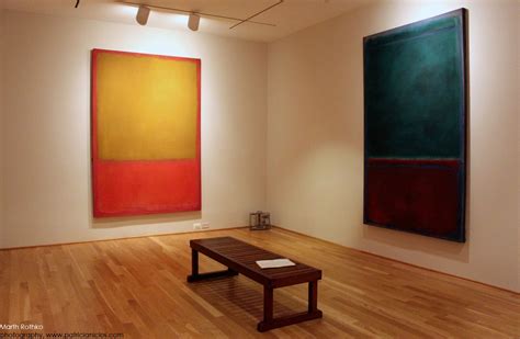 The Rothko Room A Small Room With Four Large Colored Boxes Was