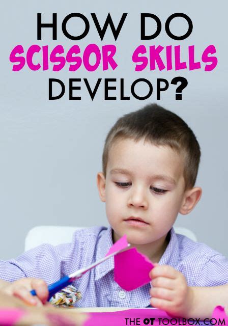 Scissor Skills Development Chart