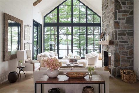 Dreamy Rustic Modern Lake House With Sweeping Vistas Of
