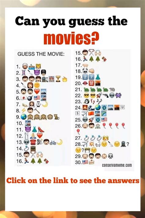 Guess The Movie Using Emojis Emojis Guess Movie Guess The Movie Emoji Quiz Guess The