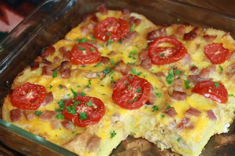 French Bread And Egg Breakfast Casserole