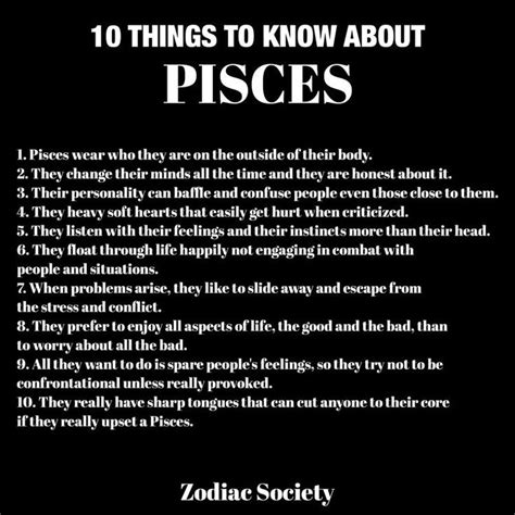 10 Things You Should Know About Pisces Pisces Quotes Pisces Zodiac Pisces