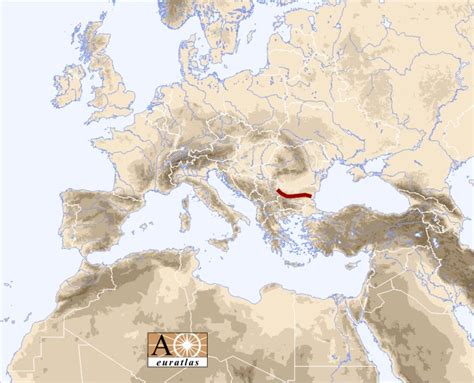 Europe Atlas The Mountains Of Europe And Mediterranean Basin Balkan