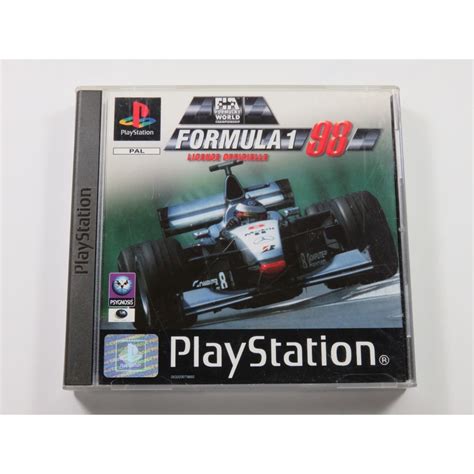 Achat Formula 1 98 Playstation Ps1 Pal Fr Complete With Sticker
