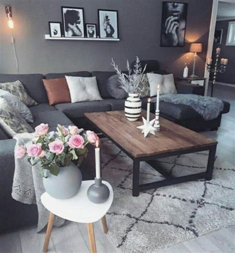 45 Romantic Rustic Farmhouse Living Room Decor Ideas Roundecor Grey