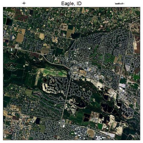 Aerial Photography Map Of Eagle Id Idaho