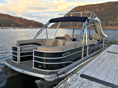 Colorado Xt Pontoon Boat Full Day Rental 8hrs Buckhorn Ridge