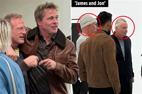 Brad Pitt Has Awkward Run In With Angelina Jolies Protective Brother